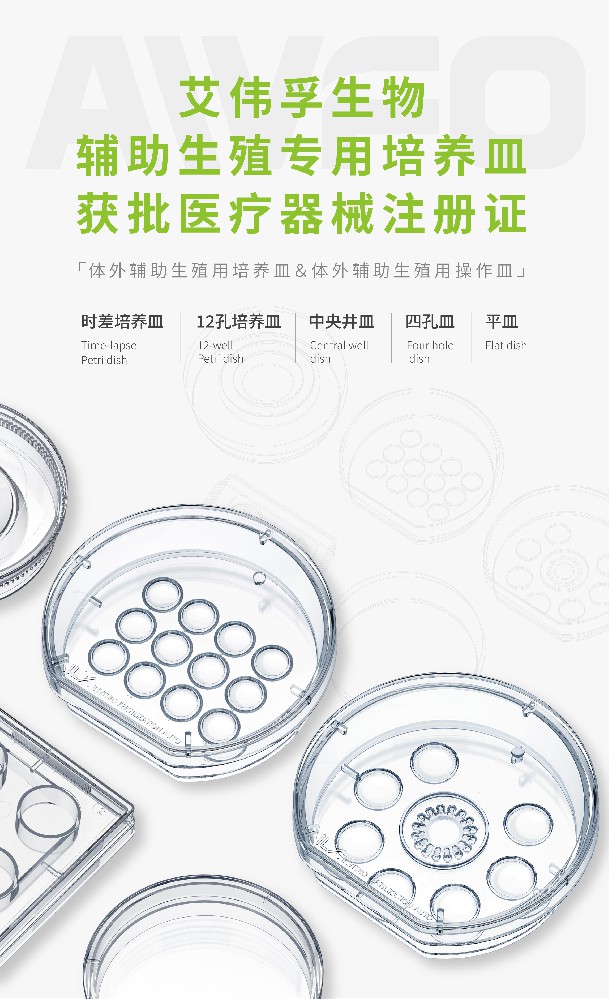 喜報(bào) | 艾偉孚生物輔助生殖專用培養(yǎng)皿已獲批醫(yī)療器械注冊(cè)證!
